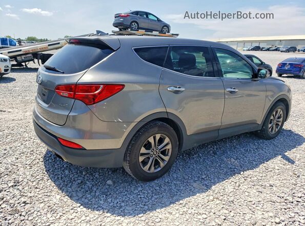 5XYZT3LBXGG342007 2016 HYUNDAI SANTA Gray Հետևի աջ