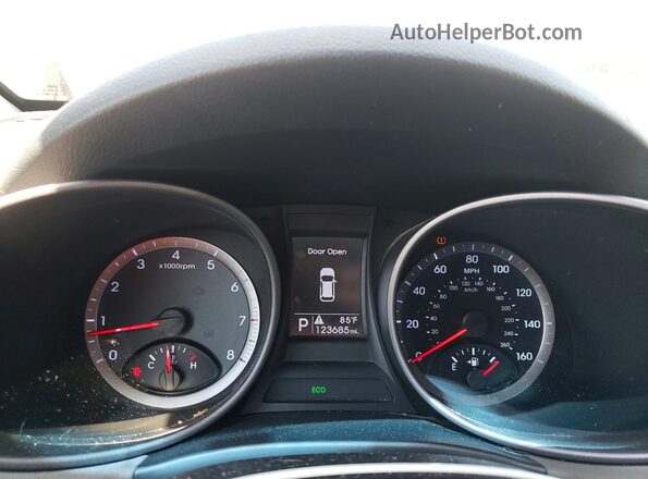 5XYZT3LBXGG342007 2016 HYUNDAI SANTA Gray Սարքավորումների վահանակի տեսք