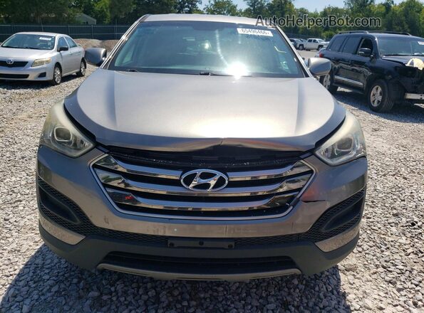 5XYZT3LBXGG342007 2016 HYUNDAI SANTA Gray Դիմացի տեսք