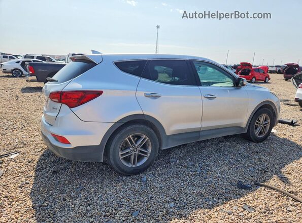 5XYZT3LBXHG452735 2017 HYUNDAI SANTA Silver Tył prawy
