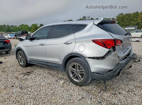 5XYZT3LBXHG492975 2017 HYUNDAI SANTA Silver Հետևի ձախ