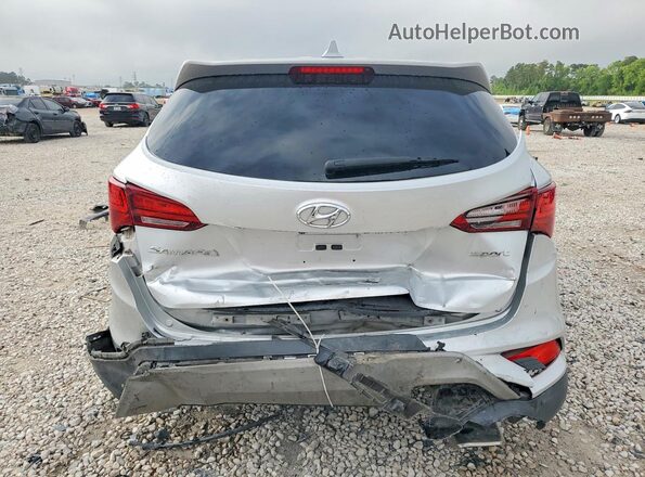 5XYZT3LBXHG492975 2017 HYUNDAI SANTA Silver Հետևի տեսք