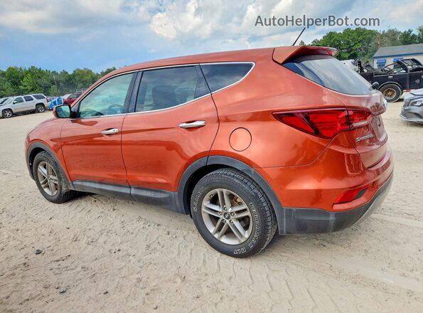 5XYZT3LBXJG522014 2018 HYUNDAI SANTA Orange Tył prawy