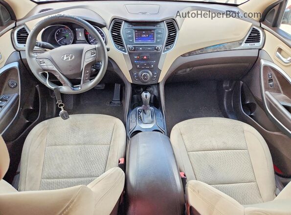 5XYZT3LBXJG522014 2018 HYUNDAI SANTA Orange 