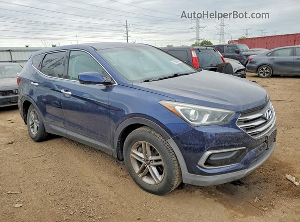 5XYZTDLB0HG457223 2017 HYUNDAI SANTA Blue წინა მარჯვენა
