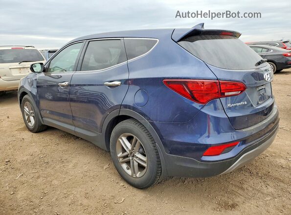5XYZTDLB0HG457223 2017 HYUNDAI SANTA Blue უკანა მარცხენა