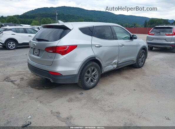 5XYZTDLB1GG368274 2016 HYUNDAI SANTA FE SPORT Silver Trasero derecho