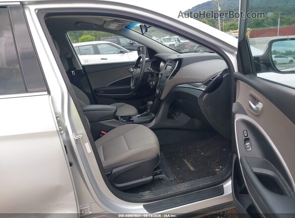 5XYZTDLB1GG368274 2016 HYUNDAI SANTA FE SPORT Silver Vista interior delantera
