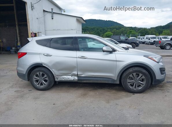 5XYZTDLB1GG368274 2016 HYUNDAI SANTA FE SPORT Silver Vista frontal