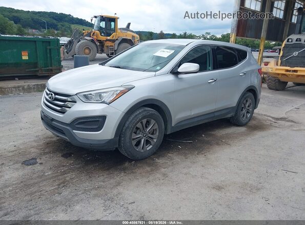 5XYZTDLB1GG368274 2016 HYUNDAI SANTA FE SPORT Silver Vista tres cuartos delantera izquierda