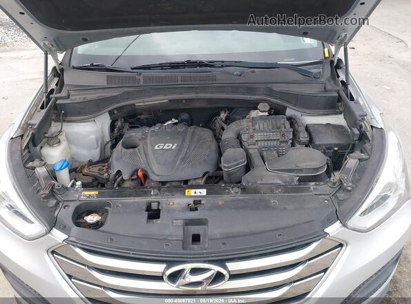 5XYZTDLB1GG368274 2016 HYUNDAI SANTA FE SPORT Silver Vista trasera