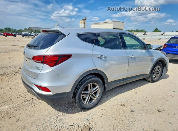 5XYZTDLB1HG393998 2017 HYUNDAI SANTA Silver Tył prawy
