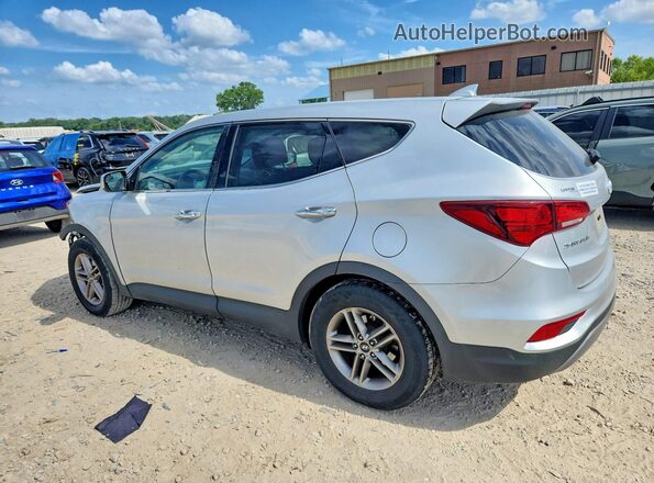 5XYZTDLB1HG393998 2017 HYUNDAI SANTA Silver Tył lewy