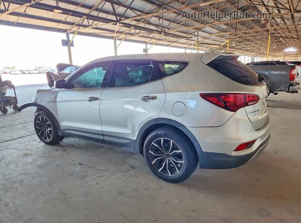 5XYZTDLB1JG527625 2018 HYUNDAI SANTA Silver Rear right