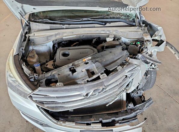5XYZTDLB1JG527625 2018 HYUNDAI SANTA Silver 
