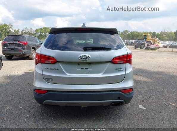 5XYZTDLB2GG323439 2016 HYUNDAI SANTA FE SPORT Silver 