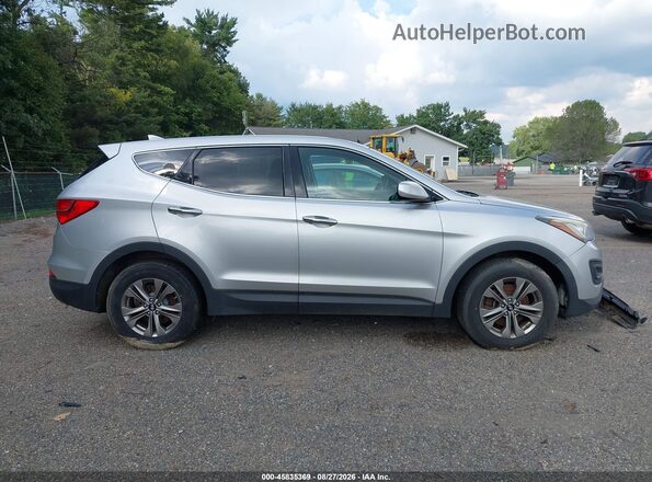 5XYZTDLB2GG323439 2016 HYUNDAI SANTA FE SPORT Silver Вид задньої частини салону