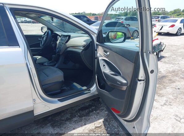5XYZTDLB2JG552159 2018 HYUNDAI SANTA FE SPORT Silver Սալոնի դիմացի տեսք