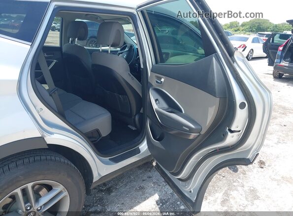 5XYZTDLB2JG552159 2018 HYUNDAI SANTA FE SPORT Silver VIN կոդի պիտակի տեսք