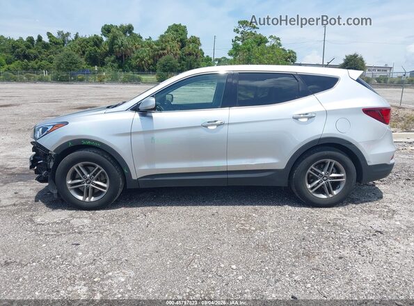 5XYZTDLB2JG552159 2018 HYUNDAI SANTA FE SPORT Silver 