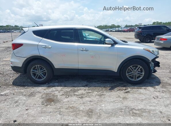5XYZTDLB2JG552159 2018 HYUNDAI SANTA FE SPORT Silver Vista interior de 360 grados