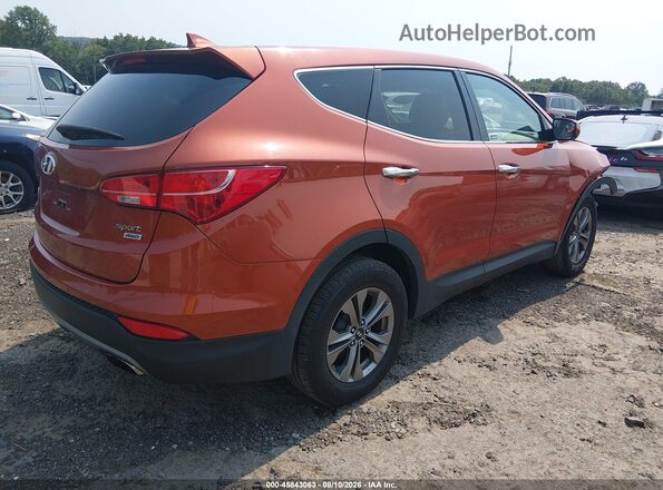5XYZTDLB3GG360077 2016 HYUNDAI SANTA FE SPORT Orange Trasero derecho