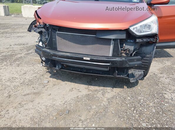 5XYZTDLB3GG360077 2016 HYUNDAI SANTA FE SPORT Orange Vista frontal