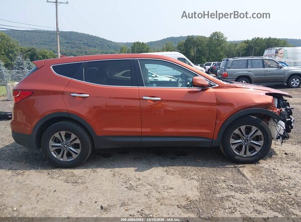 5XYZTDLB3GG360077 2016 HYUNDAI SANTA FE SPORT Orange Vista interior de 360 grados