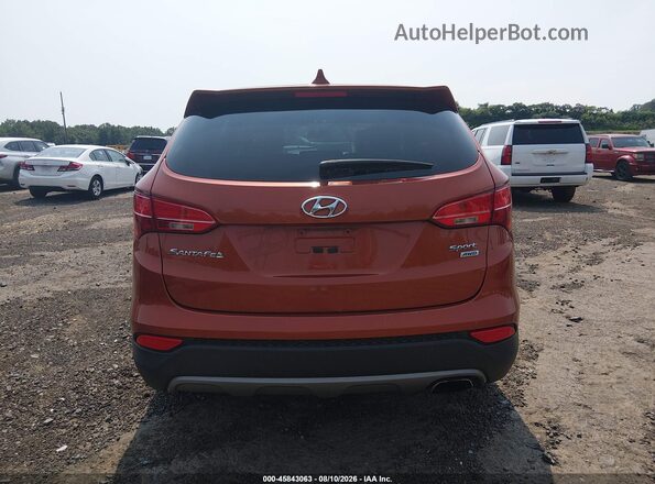 5XYZTDLB3GG360077 2016 HYUNDAI SANTA FE SPORT Orange 