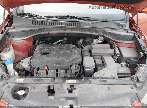 5XYZTDLB3HG459449 2017 HYUNDAI SANTA FE SPORT Orange Вид ззаду
