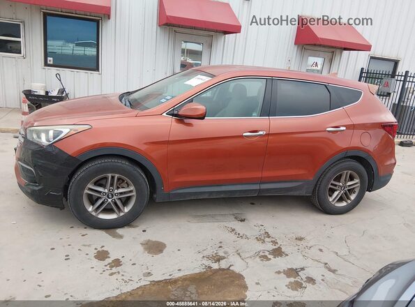 5XYZTDLB3HG459449 2017 HYUNDAI SANTA FE SPORT Orange Панорамний вид салону 360°