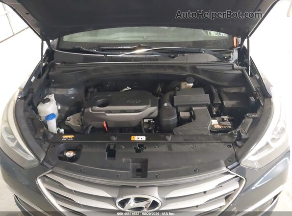 5XYZTDLB3HG469012 2017 HYUNDAI SANTA FE SPORT Gray უკანა ხედი