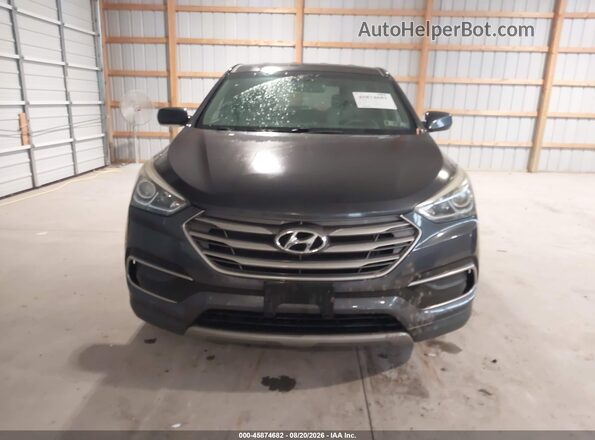 5XYZTDLB3HG469012 2017 HYUNDAI SANTA FE SPORT Gray ხელსაწყოთა პანელის ხედი
