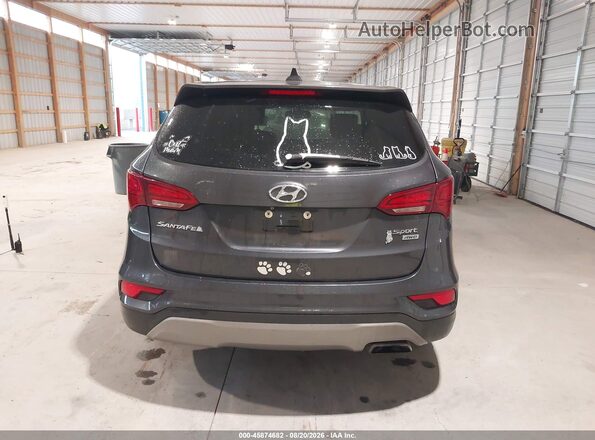 5XYZTDLB3HG469012 2017 HYUNDAI SANTA FE SPORT Gray 