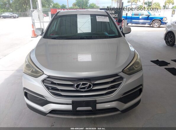 5XYZTDLB3JG544930 2018 HYUNDAI SANTA FE SPORT Silver Widok wnętrza z tyłu