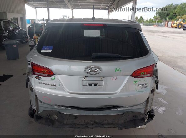 5XYZTDLB3JG544930 2018 HYUNDAI SANTA FE SPORT Silver 