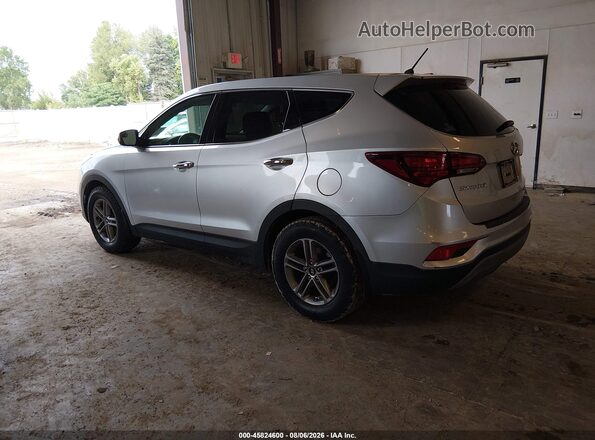 5XYZTDLB3JG546399 2018 HYUNDAI SANTA FE SPORT Серебряный Задняя левая четверть