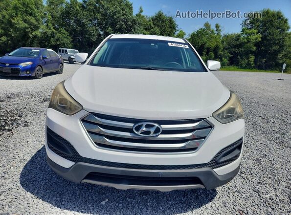 5XYZTDLB4GG329906 2016 HYUNDAI SANTA White Widok z przodu