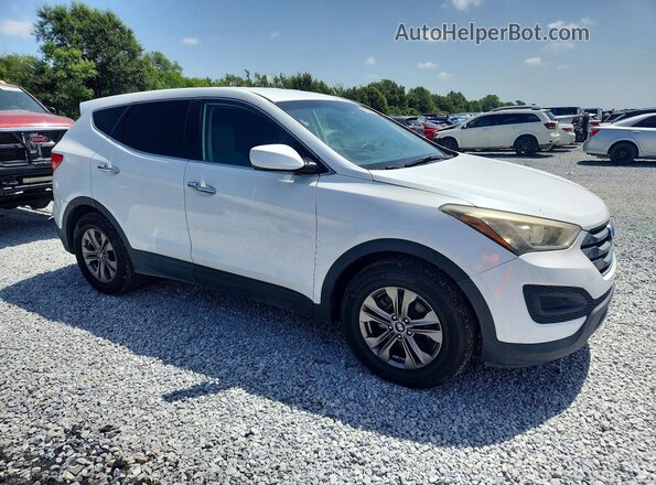 5XYZTDLB4GG329906 2016 HYUNDAI SANTA White Przód prawy