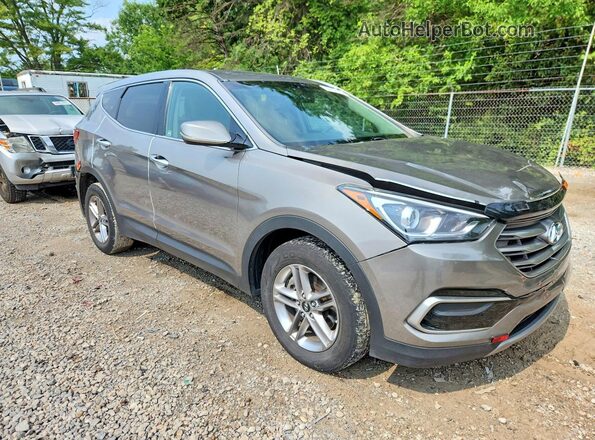 5XYZTDLB4HG442675 2017 HYUNDAI SANTA Silver წინა მარჯვენა