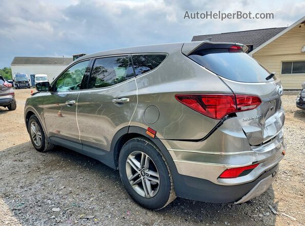 5XYZTDLB4HG442675 2017 HYUNDAI SANTA Silver უკანა მარცხენა