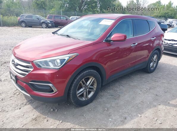5XYZTDLB4HG453319 2017 HYUNDAI SANTA FE SPORT Red Przód lewy