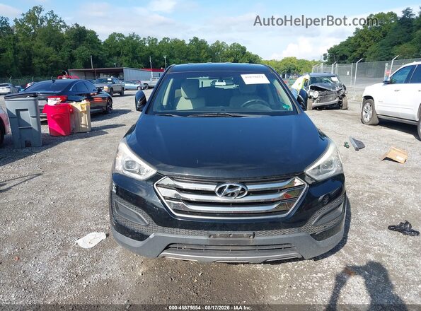 5XYZTDLB5GG311737 2016 HYUNDAI SANTA FE SPORT Черный Вид щитка приборов