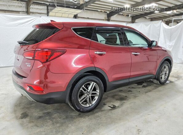 5XYZTDLB5HG403514 2017 HYUNDAI SANTA Red Rear right