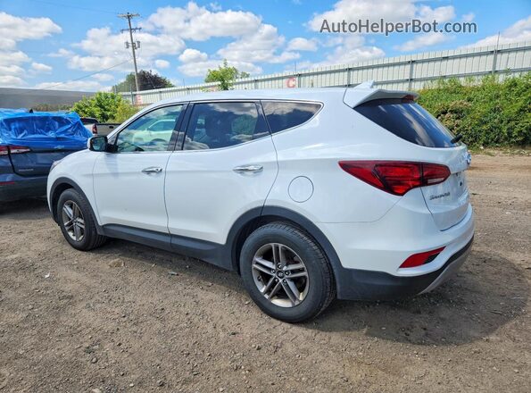 5XYZTDLB5HG413394 2017 HYUNDAI SANTA White Trasero izquierdo