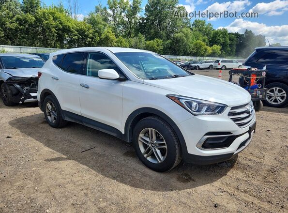 5XYZTDLB5HG413394 2017 HYUNDAI SANTA White Delantero derecho