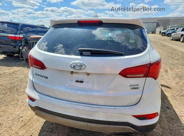 5XYZTDLB5HG413394 2017 HYUNDAI SANTA White Vista trasera