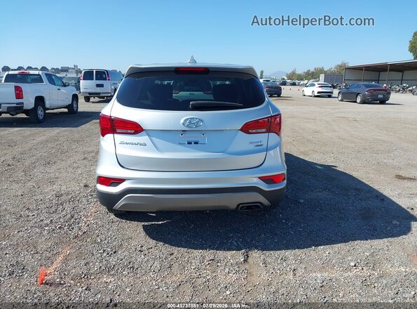 5XYZTDLB5HG495613 2017 HYUNDAI SANTA FE SPORT Серебряный 