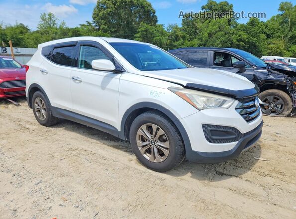 5XYZTDLB6GG367685 2016 HYUNDAI SANTA White Вид спереду
