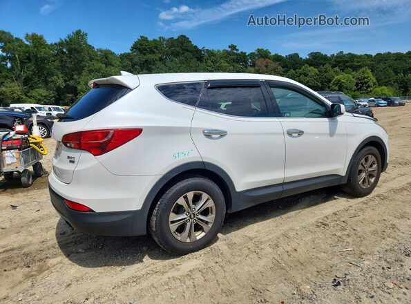 5XYZTDLB6GG367685 2016 HYUNDAI SANTA White Передня права чверть